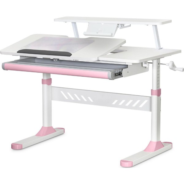 Фото - Парта школьная Evo-kids TH-310 W/PN + BD-S30 PN